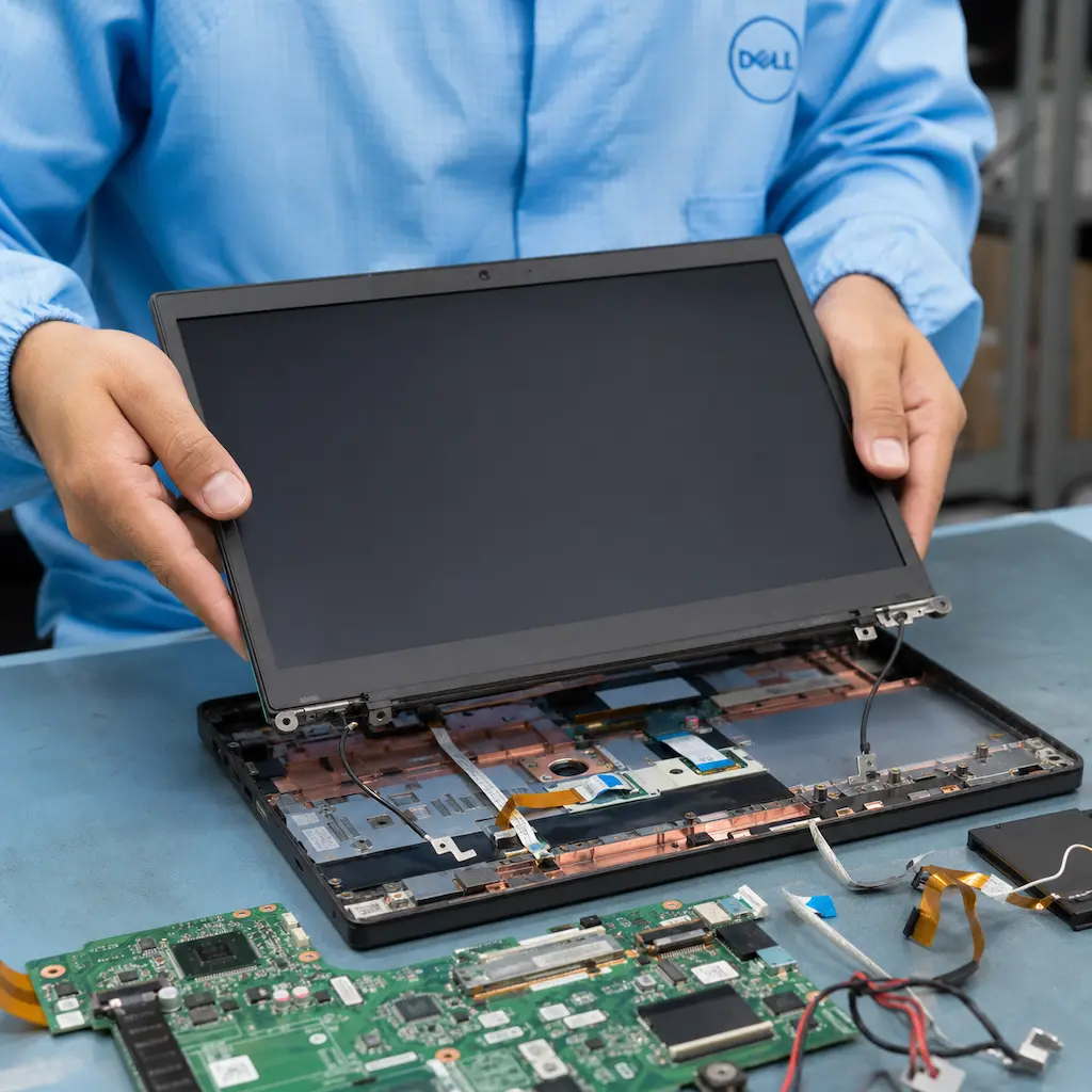 заменить матрицу ноутбука Dell в Коркино