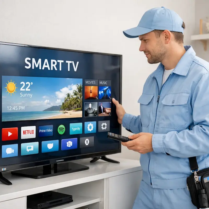 Настройка Smart TV в Коркино