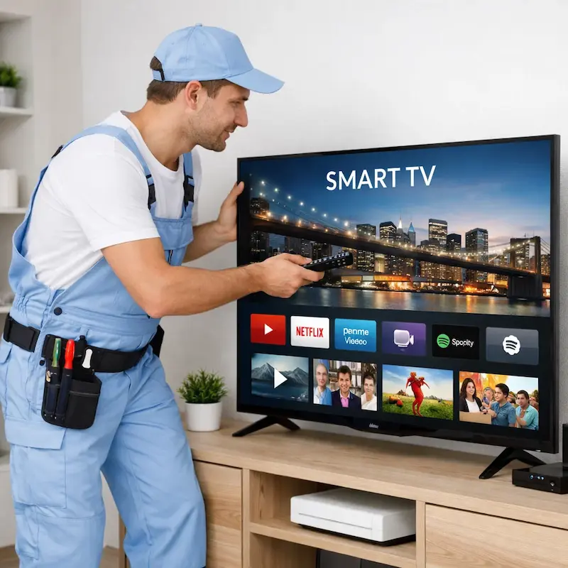 Как вызвать мастера для настройки Smart TV в Коркино
