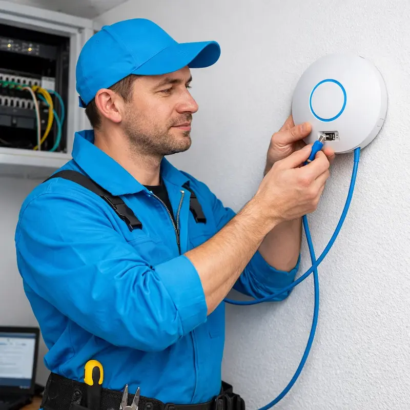 Подключение точки доступа в Коркино