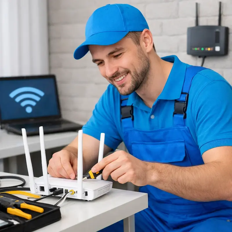 Настройка Wi - Fi в Коркино