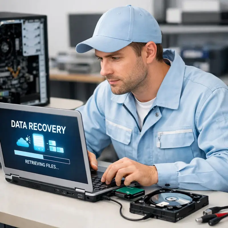 Восстановление данных и файлов в Коркино