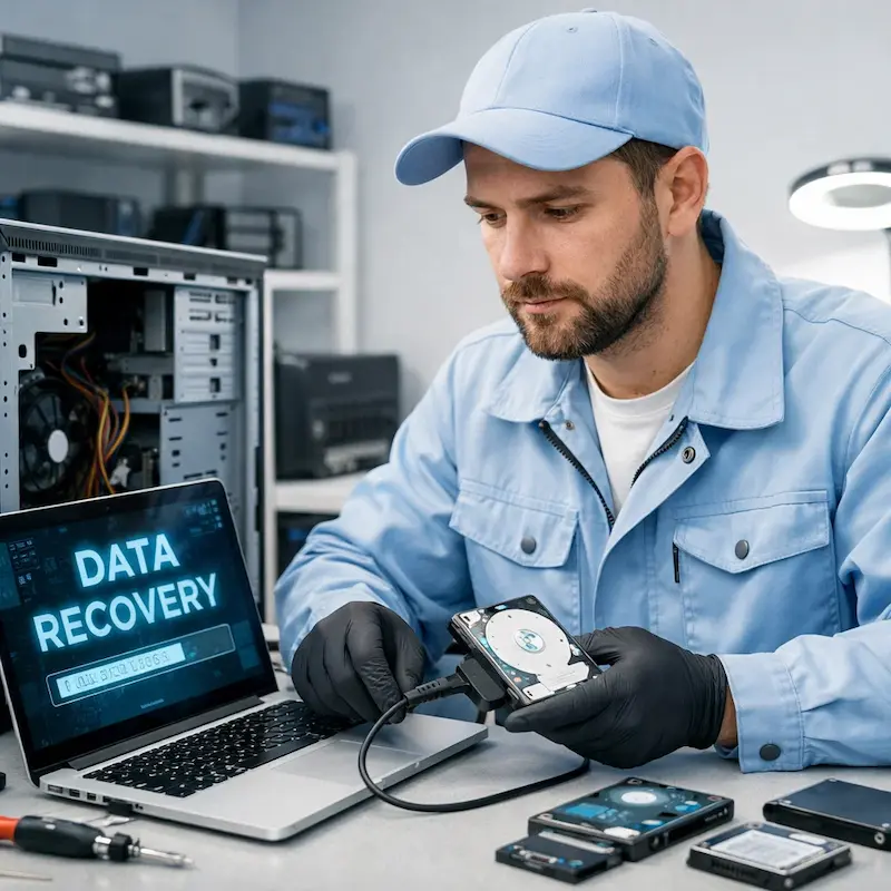 Восстановление файлов в Коркино