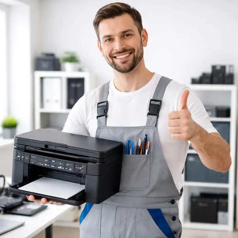 Установка и настройка принтера в Коркино