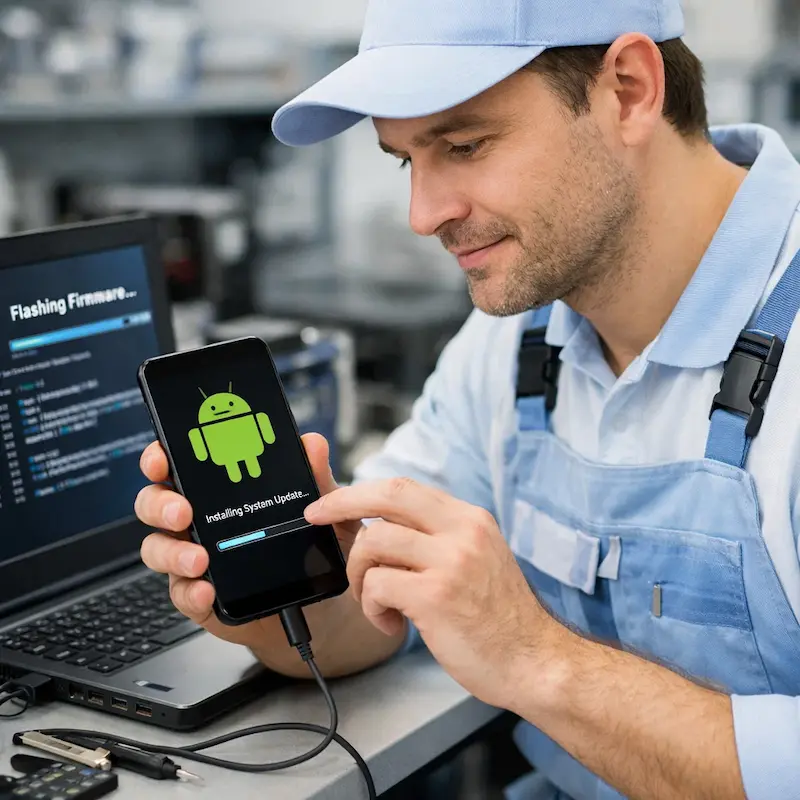 Перепрошить телефон в Коркино