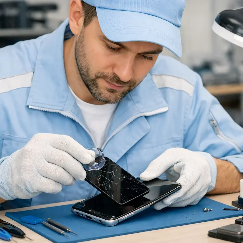 Заменить сенсорное стекло на смартфоне в Коркино