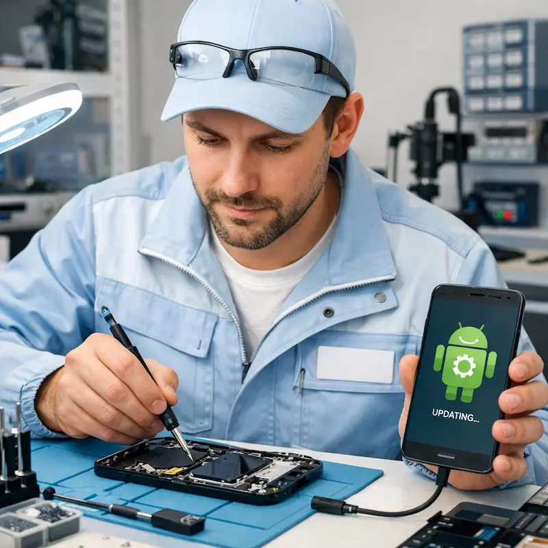 Настройка системы Android в Коркино