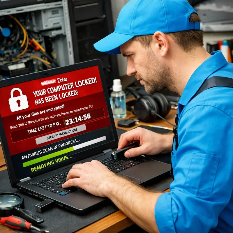 Удалить винлокер в Коркино